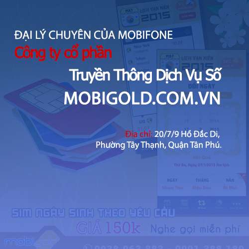 Sim trả sau MobiFone HCM 